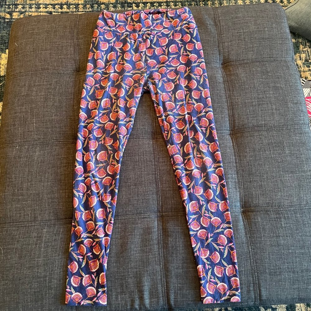 LulaRoe Flower leggings